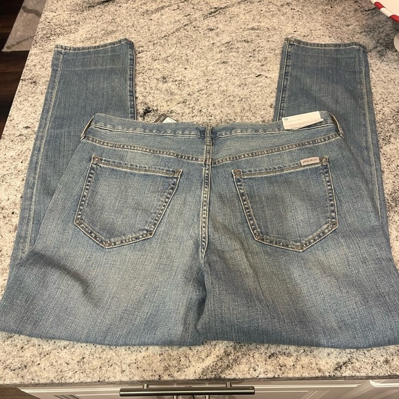Eddie Bauer Women's Boyfriend Slim size 10 Jeans in Blue - Picture 2 of 7